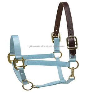 Cabestro de caballo de nailon separable Premium de último diseño 2022 en muchos colores y tamaños personalizados, accesorios de latón ajustable sólido - Product Image 3
