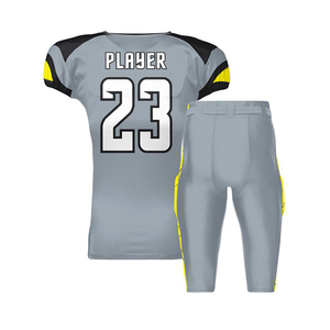 Conjunto de Casco de Fútbol Americano Blanco y Azul Marino, Diseño Sublimado en Degradado, Poliéster Transpirable, Kit de Equipamiento de Fútbol Americano - Product Image 2