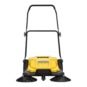 เครื่องกวาดพื้นแบบเข็นมือ ขนาดกว้าง 25.6 นิ้ว พร้อมถังขยะ 5 แกลลอน - Product Image 1