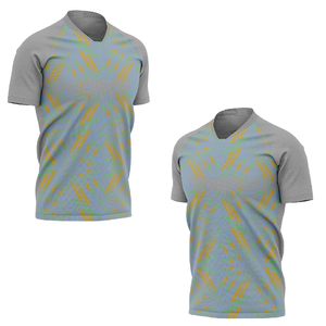 เสื้อกีฬาพิมพ์ลายตามสั่ง ระบายอากาศ แห้งเร็ว ผลิตจากโพลีเอสเตอร์ ชุดทีมแบบซับลิเมชั่น สำหรับฝึกซ้อมและแข่งขัน - Product Image 3