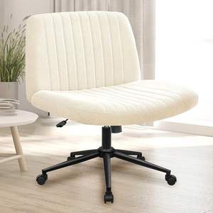 Chaise pivotante élégante fabriquée en usine au Vietnam avec tissu au design minimaliste Hauteur réglable et pivotante à 360 degrés pour le bureau - Product Image 2