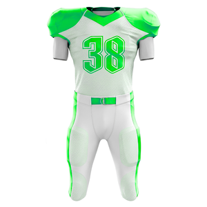 Maillot de football américain personnalisé pour homme, coupe ample, en polyester, broderie et sublimation, style streetwear et sportswear - Product Image 4