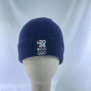 Bonnets en tricot personnalisés de haute qualité, 100% coton, unisexes, rayés, pour adultes, utilisation hivernale, avec couleur personnalisée et service OEM - Product Image 1