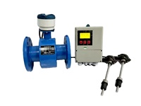 Débitmètre d'eaux usées en acier inoxydable, électromagnétique, pour liquides/fluide, eau réfrigérée, OEM, RS485, compteur thermique magnétique BTU, prix bas