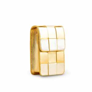 Pochette décontractée dorée P97578 pour étuis à bijoux - Product Image 2