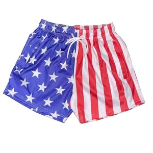 Pantalones Cortos de Lona con Estampado por Sublimación de Moda de Verano con Logotipo Personalizado, Pantalones Cortos Deportivos Transpirables de Poliéster 100% para Hombre - Product Image 6