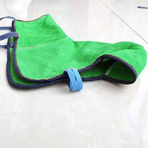 High-Duty Heavy Duty Leather Welder Work Shoe Protectors Safety Clothing for High Heat Insulation Spark Protection Leather Heavy - Product Image 4