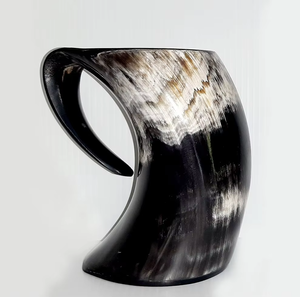 Mug en corne de buffle, produits artisanaux d'usine, vente chaude, taille personnalisée - Product Image 2
