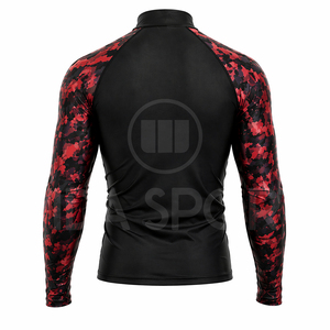 Long Sleeve Rash Guard Men's UV Protection Swim Shirt Quick Dry Compression <b>Surf</b> Beach Fishing Athletic Gym Wear Top Seller - Product Image 2