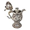 <b>Vintage</b> Metal Tea Pot With Lid And Handle Ornate Decorative Design Water Pots <b>Kettle</b> - Product Image 6