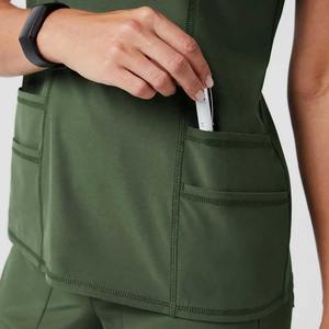 Vente en gros - Offre Spéciale : Tenues Médicales, Blouses et Pantalons d'Infirmière à Manches Courtes, Ensembles d'Uniformes Cliniques - Product Image 4