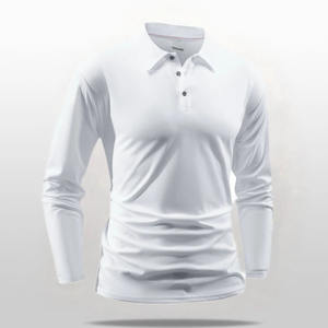 Camisetas Polo Lisas al por Mayor para Mujer, Manga Larga, Corte Ajustado - Product Image 2