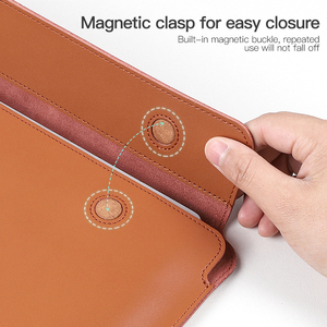 Genuine Leather Tablet Sleeve Tablet Pouch Soft Protective Case for Tablet Business Travel Tablet Case Leather - Product Image 3