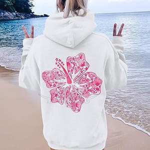 Sudadera con Capucha Estampada para Mujer, Hecha en Pakistán, Moda Casual, Cómoda, Sudadera con Capucha Estampada al por Mayor - Product Image 2
