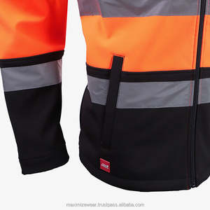 New Fashion Style Waterproof Working Jackets Customized Safety Overalls Working Jacket Reflective Winter Suit Jackets with Hood - Product Image 5