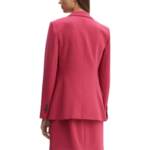 Blazer Formal de Oficina para Mujer, Corte Entallado, Cierre de un Botón, Alta Calidad, Antiarrugas, Fabricante Mayorista OEM ODM - Product Image 2