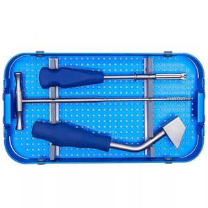 Juego de tornillos canulados de 65 mm, kit de instrumentos quirúrgicos ortopédicos de acero inoxidable, sistema de implantes para cirugía de trauma, reutilizable para perros - Product Image 4