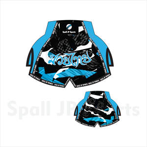 กางเกงมวยไทย OEM ODM แบบสั่งทำพิเศษ คุณภาพสูง พิมพ์ลายแบบ Sublimation สำหรับฝึกซ้อมมวยไทย - Product Image 6