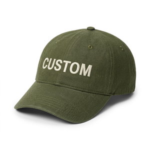 Men's <b>Dad</b> <b>Hat</b> Custom Embroidery Cotton Baseball Cap Adjustable Casual Streetwear Fashion Wholesale Clothing Supplier - Product Image 4
