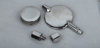 Pièces en tôle d'acier inoxydable de qualité exceptionnelle, découpe laser, profil de 10 mm d'épaisseur, finition noire/zinc, conception personnalisée