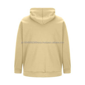 ชุดเซ็ตสองชิ้นสำหรับฤดูใบไม้ร่วงและฤดูหนาว ผู้ชายและผู้หญิง สไตล์ลำลอง ผ้าฟลีซ อุ่น สีพื้น ทรงโอเวอร์ไซส์ ชุดวอร์มมีฮู้ด แขนยาว ชุดกีฬา - Product Image 2