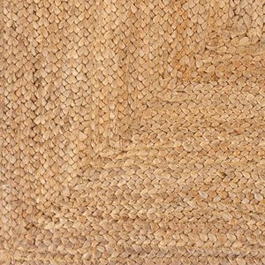 Tapis d'appoint en jute tissé à la main, couleur unie, rectangulaire, à poils plats, écologique, style oriental, réversible, antidérapant, pour pique-nique, salon, décoration - Product Image 2
