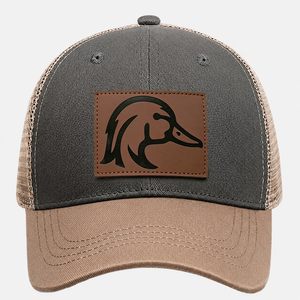 Gorra Trucker con Parche de Cuero, Ajustable, Estilo Béisbol, para Hombre y Mujer, Venta al Por Mayor OEM - Product Image 3