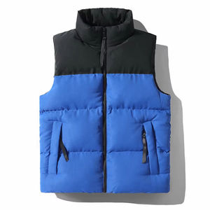 Chaleco Acolchado de Moda para Hombre Sin Mangas, de Alta Calidad, Súper Cálido y Grueso, con Cremallera, para Invierno, OEM ODM - Product Image 6