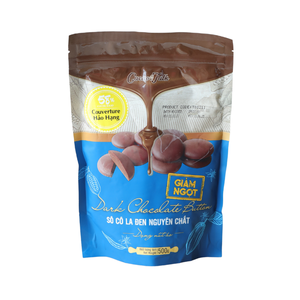 Botones de Chocolate Puro Sólido, Fabricación OEM/ODM, HALAL, Botones de Chocolate Negro Real con 75% de Cacao, Proveedor de Galletas para Panadería, Buen Precio - Product Image 5