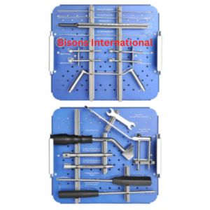 BISONS Stainless Steel Cannulated <b>Screw</b> Instrument <b>Set</b> 2.7 3.5 4.0 mm Orthopedic Surgical Kit for Fracture Fixation System - Product Image 3