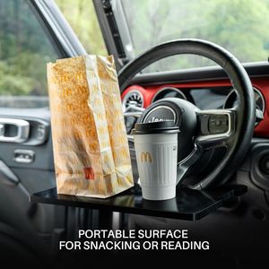 Organizador de coche innovador Tacmolle de doble bandeja, panel MOLLE rígido, bandejas plegables para una comodidad versátil en movimiento. - Product Image 4