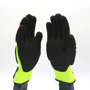 Gants de moto universels Dongfanghong en cuir à doigts complets, tactiles, légers, anti-choc, vente en gros d'usine - Product Image 6