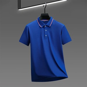 Polo de Verano 2026 para Hombre, 100% Algodón, Color Sólido, Manga Corta, Cómodo, Transpirable, a la Moda - Product Image 1