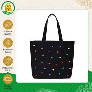 New Stock Arrival Top Notch Quality Women's Organic Cotton Custom Printed Tote Handbag Eco-Friendly <b>Canvas</b> Messenger Bag - Product Image 2
