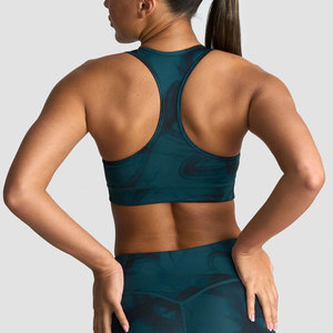Sujetador Deportivo de Alta Elasticidad en Spandex y Nailon para Mujer, Sublimado, Personalizado, con Espalda en Y, para Entrenamiento, Deporte, Casual y Aire Libre - Product Image 5