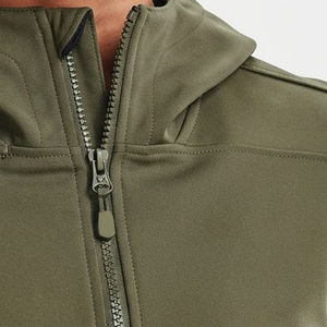 Veste coupe-vent softshell respirante pour femme, sur mesure, imperméable, à capuche, fermeture éclair à 3 couches, haute qualité, hiver - Product Image 4