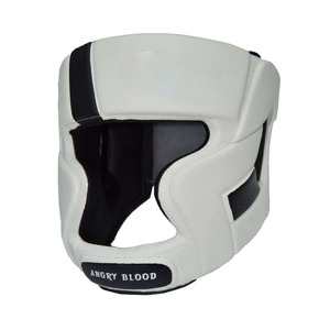 Protège-tête de boxe en cuir synthétique Five B, protection intégrale du visage, protège-joues et menton rembourrés, entraînement, sparring, OEM, vente en gros, faible MOQ - Product Image 1