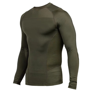 Design Your Plain <b>Rash</b> <b>Guard</b> Custom Overall Blank MMA <b>Rash</b> <b>Guard</b> <b>Bjj</b> Long Sleeve <b>Rash</b> <b>Guard</b> for Man Wholesale - Product Image 3
