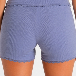 Ensemble pour femmes, débardeur sans manches, short à cordon de serrage, été, deux pièces, doux, décontracté, confortable, séchage rapide, respirant, tissu tricoté - Product Image 6