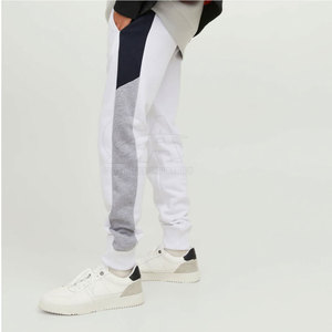 Reasonable Price Customized logo Drawstring Man <b>Trouser</b> Straight Pant In <b>White</b> And Black Colour Fabric Casual Wear <b>Men</b> <b>Trousers</b> - Product Image 4