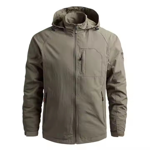 Veste coupe-vent légère de fabrication haut de gamme pour la course en extérieur, en polyester, idéale pour l'automne - Product Image 1