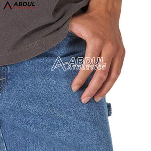 Shorts en jean pour hommes sur mesure, coupe slim, pour le fitness, haute qualité, fabriqués au Pakistan – Offre spéciale - Product Image 5
