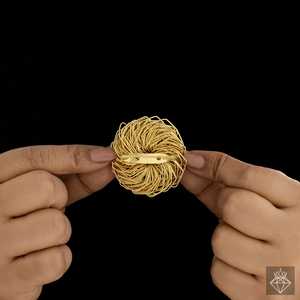 เข็มกลัดมรกตรังนกสีทองประดับแฟชั่นป้องกันการเสื่อมเสีย - Product Image 1