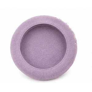 Elegant Merino Wool <b>Beret</b> Hat Warm Breathable Felt <b>Beret</b> with Modern Embroidery for Seasonal Fashion Wear - Product Image 3