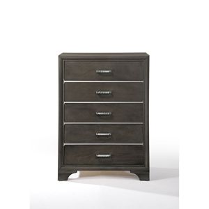 Cassettiera grigia a 5 cassetti - Product Image 4