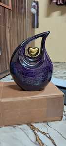 Urna Funeraria de Aluminio Estilo Americano con Acabado Negro Perla, Diseño Premium, 220 Pulgadas Cúbicas, para Adultos, Exportación Profesional, la Más Vendida - Product Image 2