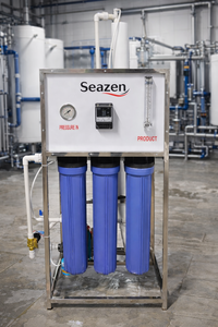 Planta de Ósmosis Inversa Comercial de 150 LPH, Sistema de Purificación de Agua Industrial de FRP y Acero Inoxidable, Filtro de Alta Eficiencia - Product Image 3