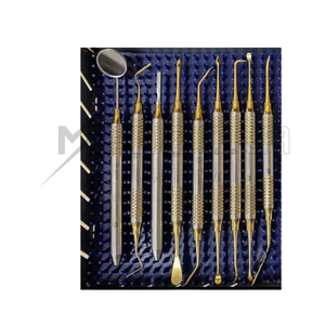 MEDZORA SURGICAL Kit de Instrumentos para Microcirugía Oral Dental, 15 Piezas, Manual, Estuche de Acero Inoxidable, Certificado CE Clase I - Product Image 2