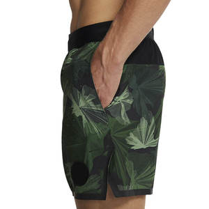 Shorts pour hommes 2024 personnalisés, style streetwear, avec broderie de patchs, cordon de serrage, respirants, légers, séchage rapide, taille mi-haute, 100% coton - Product Image 1