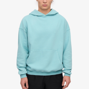 Sudadera con Capucha para Hombre, Corte Regular, Cierre de Cremallera, Color Sólido, Diseño con Bolsillos, Largo Regular, 100% Algodón, Felpa Francesa, Estilo Casual - Product Image 1